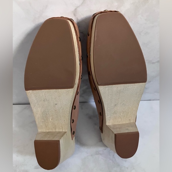 BIRD OF FLIGHT Leather Studded Shy Clog Size 8.5-9 - Picture 8 of 10
